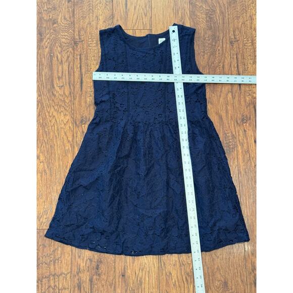 Gap Kids Navy Cotton Floral Lace Dress - XXL (14/16) - Picture 5 of 5